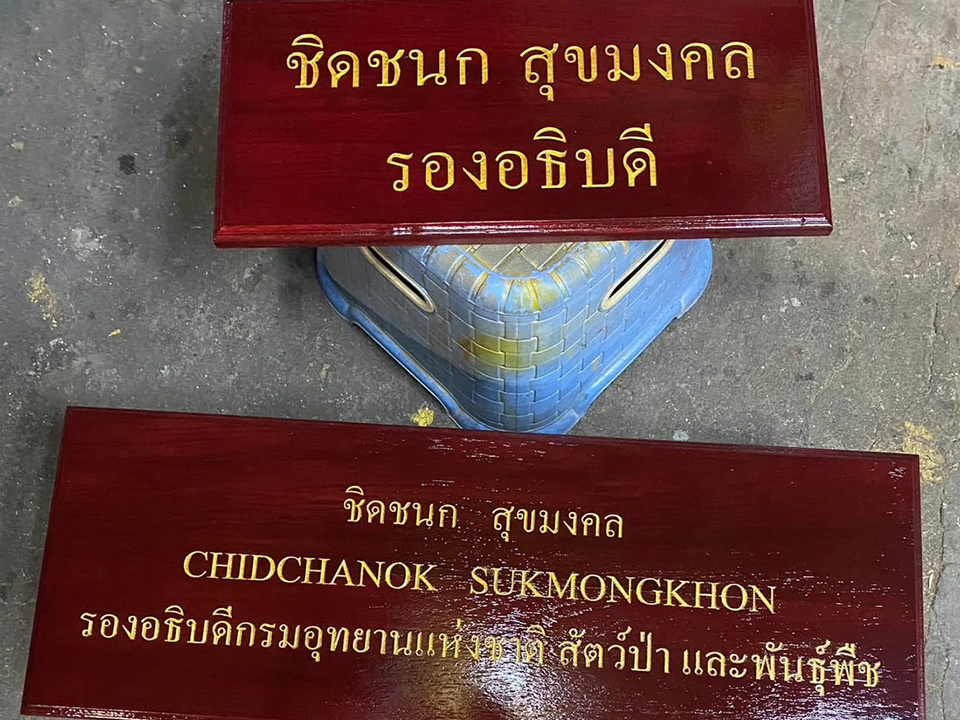 แกะสลักไม้เลเซอร์